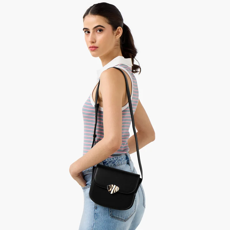 Adore Black Crossbody Bag for Women